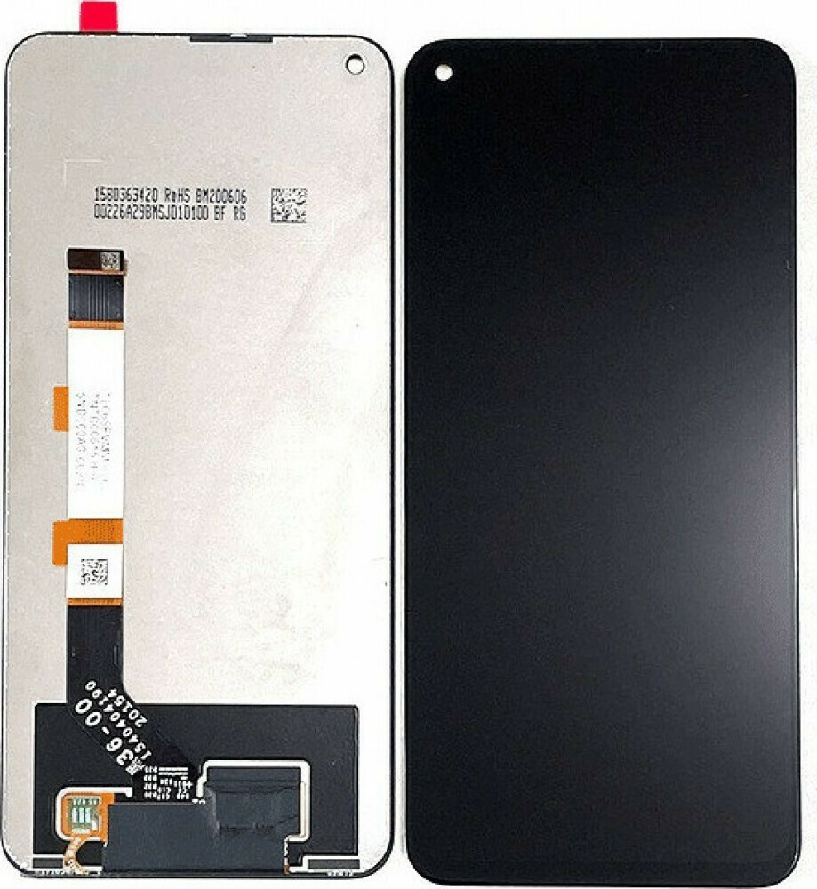 OEM Οθόνη LCD και Μηχανισμός Αφής Xiaomi Redmi Note 9T Μαύρη Χωρίς Frame
