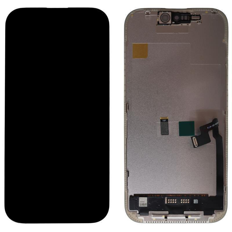 OEM Οθόνη GX Hard OLED και Digitizer Οθόνη και Μηχανισμός Αφής για iPhone 16 Pro Black