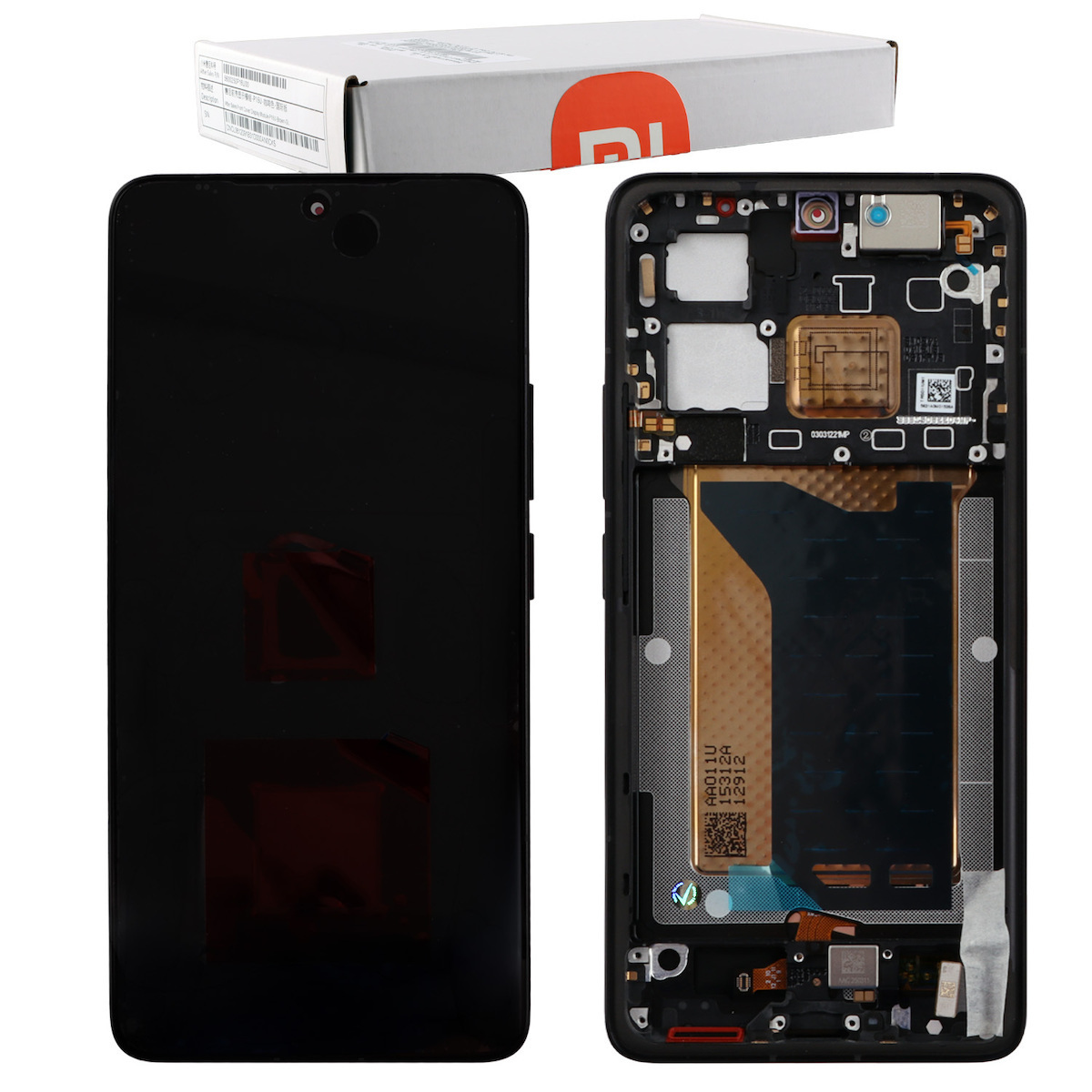 Γνήσια Οθόνη LCD και Μηχανισμός Αφής Με Frame Xiaomi Poco F7 Ultra 5G Tarnish 5600150O11U00 Service Pack